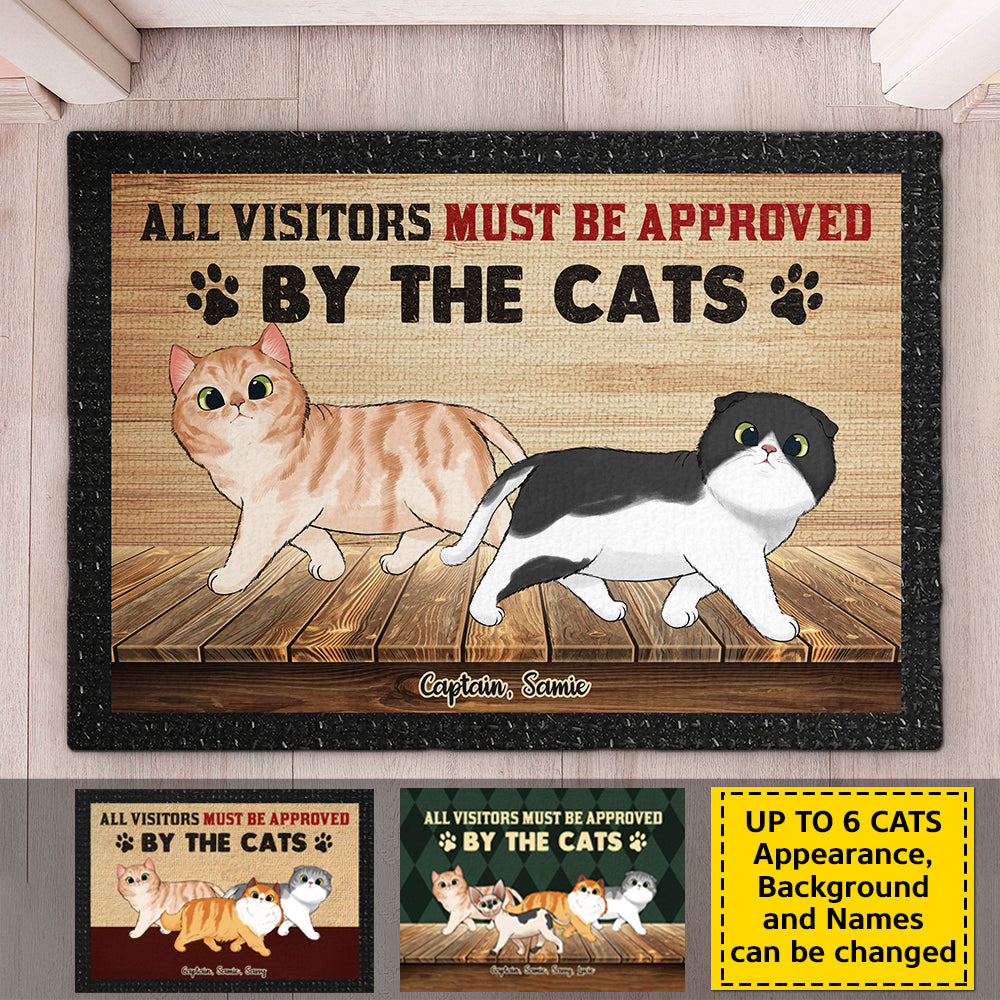 Welcome To My Home - Funny Personalized Cat Decorative Mat, Doormat -  Pawfect House ™