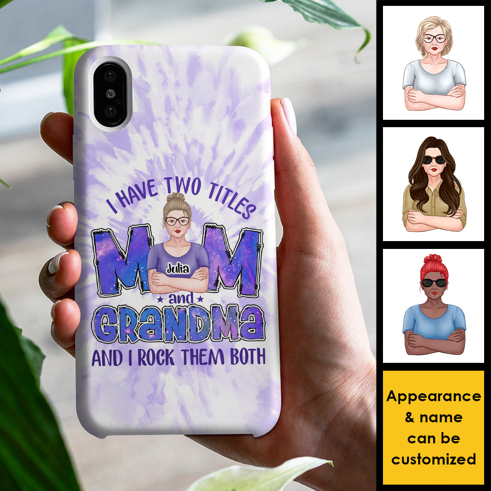 Customized phone case with two photos