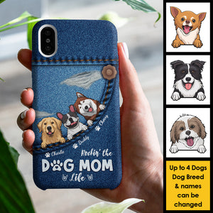 Dog Mom Life Best Dog Mom Ever - Gift For Dog Mom, Personalized Phone Case