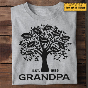 Best Grandpa Ever - Gift For Dad, Grandpa - Personalized Unisex T-shirt, Hoodie