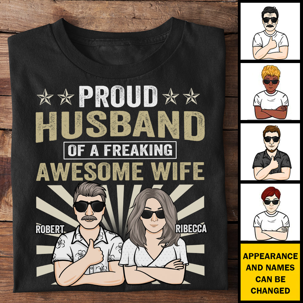 proud husband of a freaking awesome wife