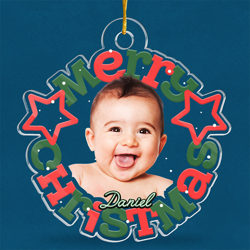 Custom Photo Ornament - Personalized With Your Photo Acrylic