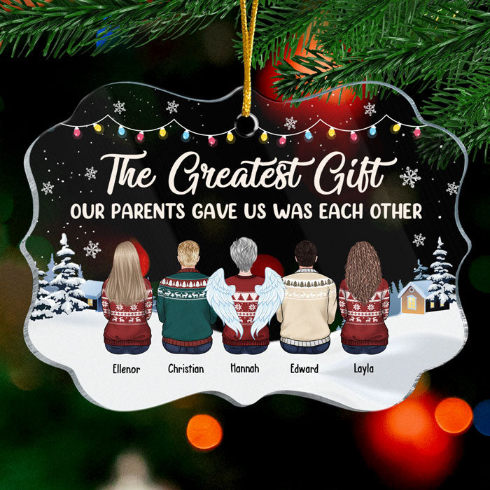 The Greatest Christmas Gift Is Family - Personalized Custom Benelux Sh -  Pawfect House ™