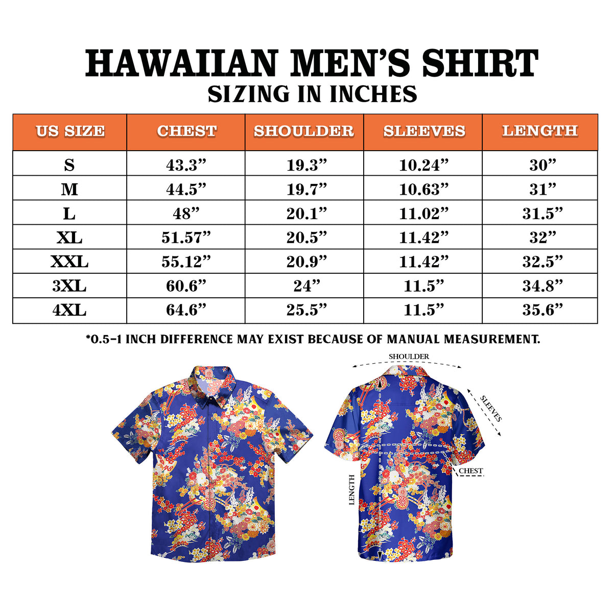 Happy Summer Colorful Flowers - Hawaiian Shirt - Gift For Men