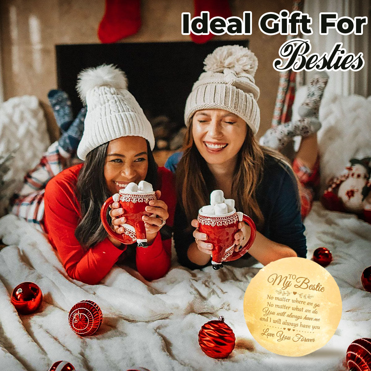 Sisters Are We And Forever We Will Be - Christmas Gift For Sisters