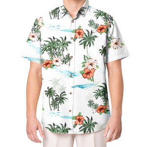 Tropical Beach Aloha - Hawaiian Shirt - Gift For Men