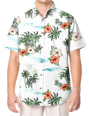 Tropical Beach Aloha - Hawaiian Shirt - Gift For Men