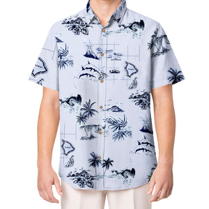 Tropical Fish Island - Hawaiian Shirt - Gift For Men