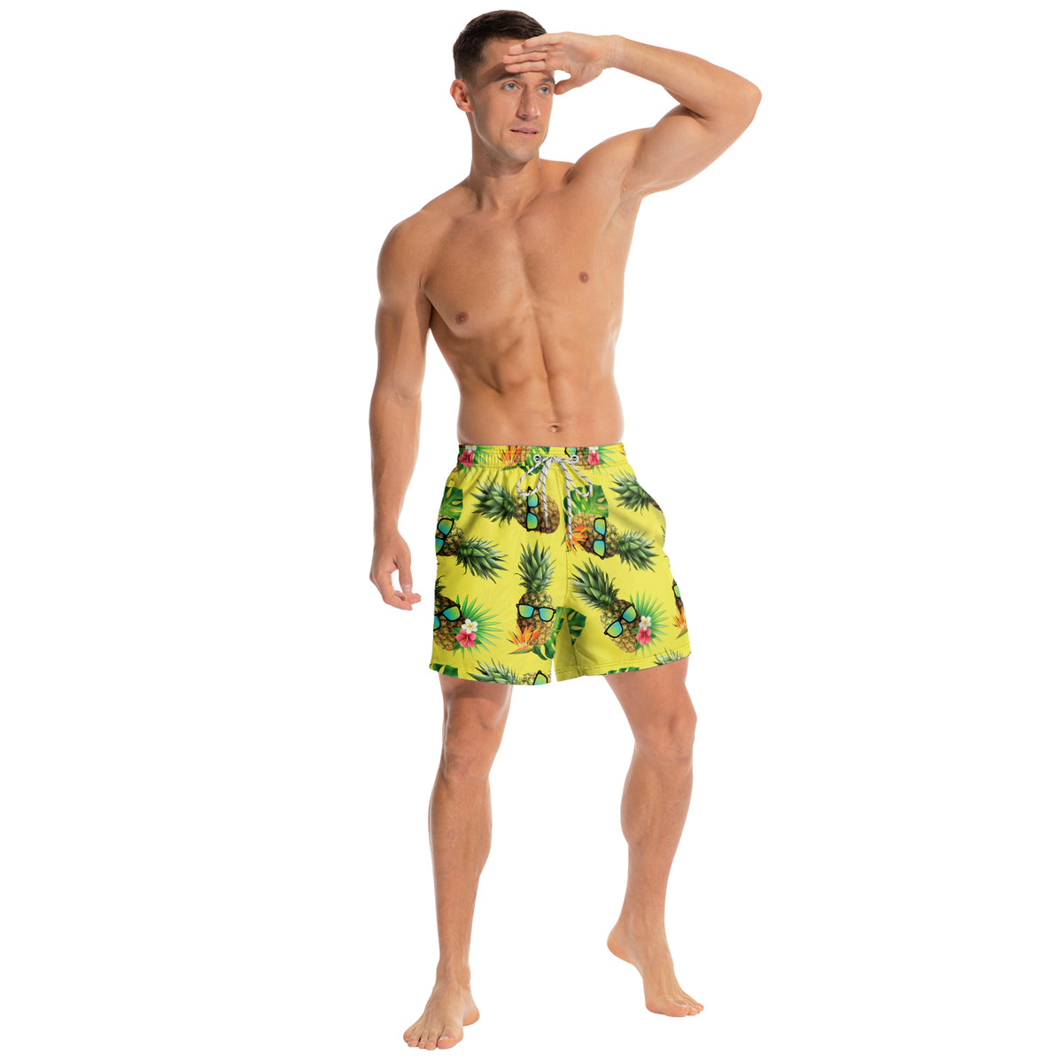 Cool Pineapple - Men Swim Trunks - Gift For Men
