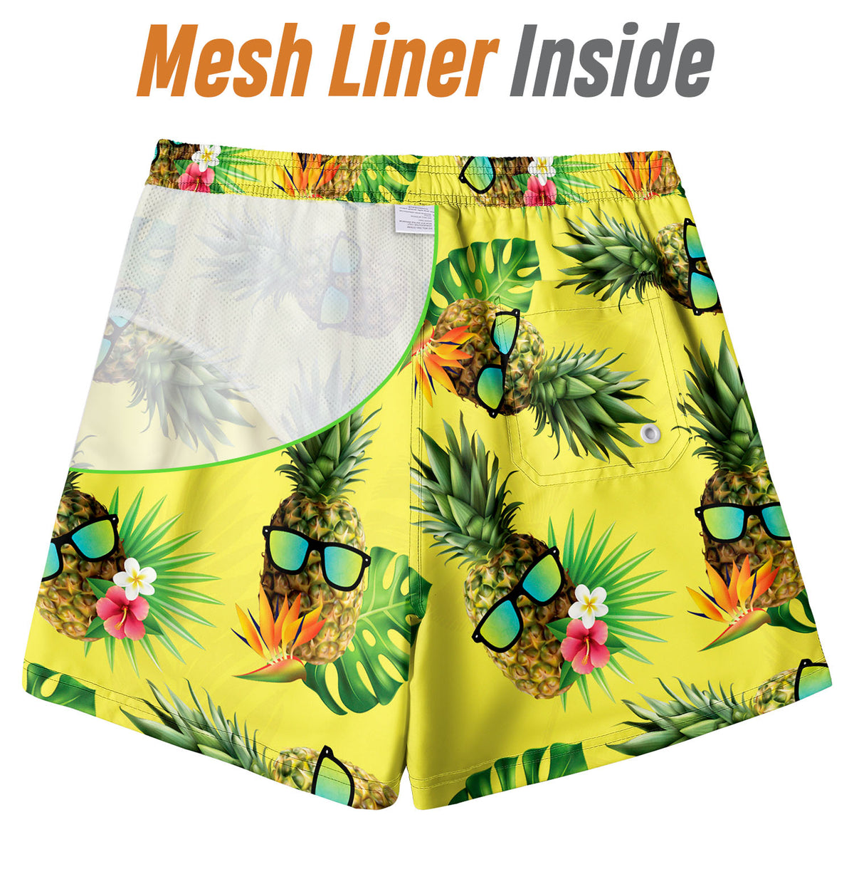Cool Pineapple - Men Swim Trunks - Gift For Men