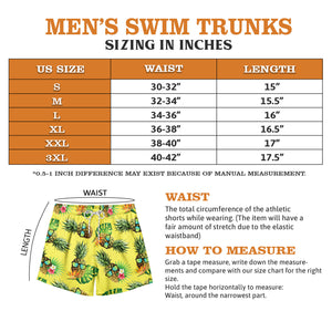 Cool Pineapple - Men Swim Trunks - Gift For Men