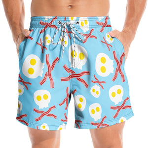 Skull Summer Party - Men Swim Trunks - Gift For Men