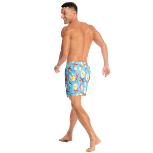 Skull Summer Party - Men Swim Trunks - Gift For Men