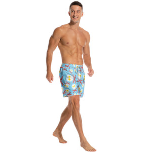 Skull Summer Party - Men Swim Trunks - Gift For Men