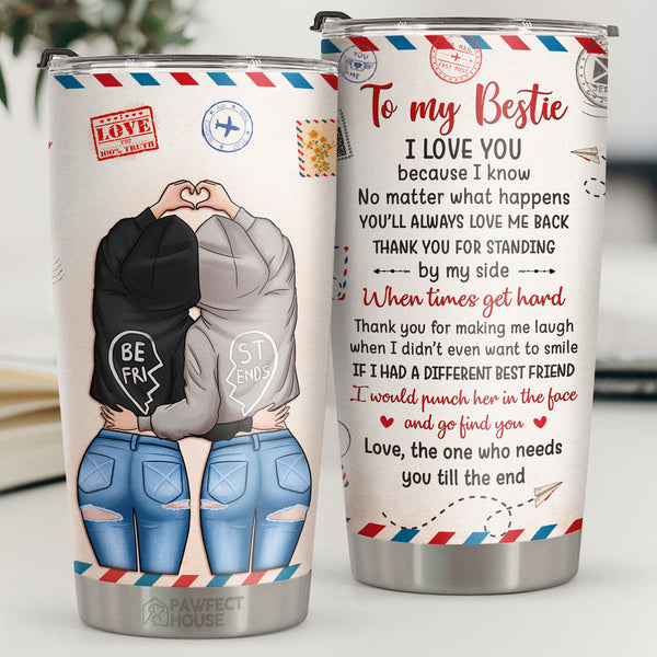 Pawfect House 20oz Tumbler - Thank You For Standing By My Side - Stain -  Pawfect House ™