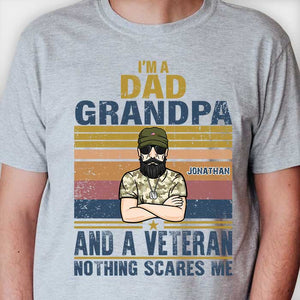 Nothing Scares Me - Gift For 4th Of July - Personalized Unisex T-Shirt.