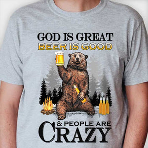 God Is Great - Beer Is Good - T-shirt.