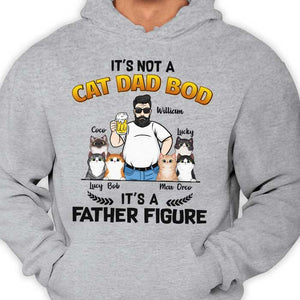 It's Not A Cat Dad Bod - Personalized Unisex T-Shirt.
