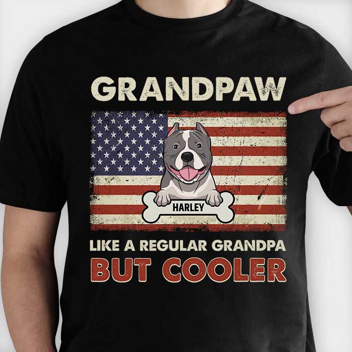 Pitbull best sale grandpa shirt