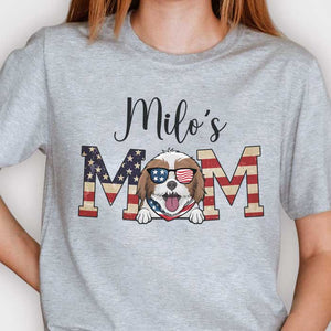 Best Mom Ever - Gift For 4th Of July - Personalized Unisex T-Shirt.