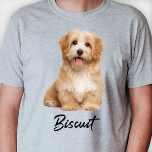 Custom Pet Shirt, Custom Dog Shirt, Dog Lover T Shirt Light Blue / 3XL