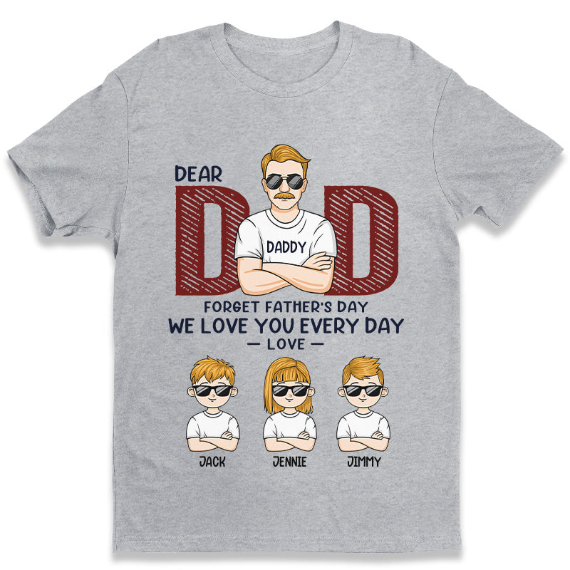 I Love You Dad T-Shirt - Father's Day Gift Dad Shirt