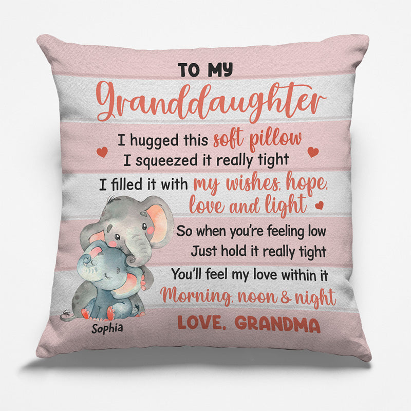 You Will Feel My Love - Family Personalized Custom Pillow - Gift For Family Members