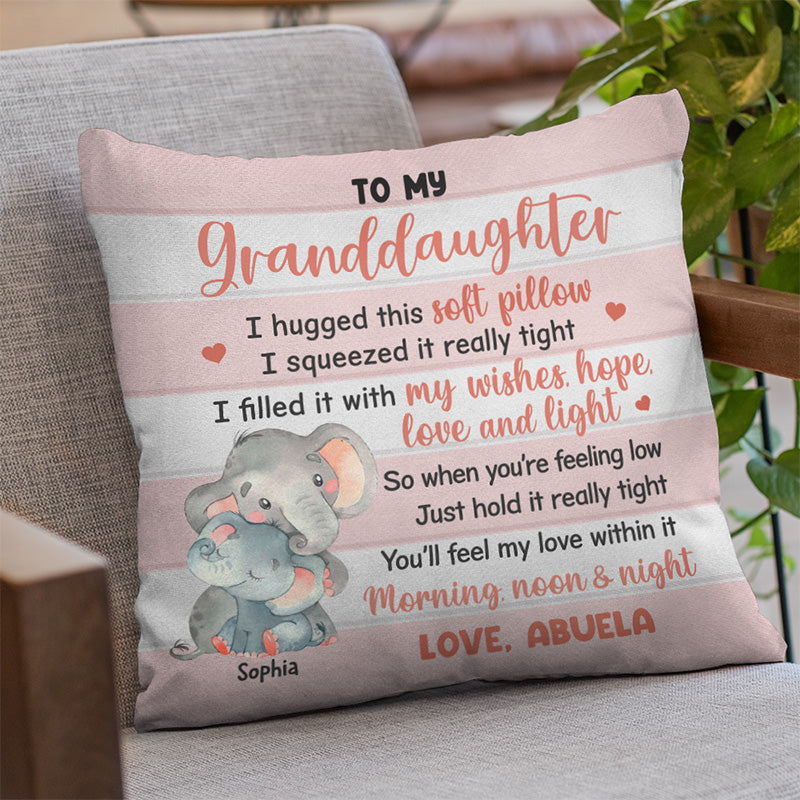 You Will Feel My Love - Family Personalized Custom Pillow - Gift For Family Members
