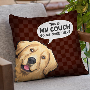 We Love Our Pets - Dog & Cat Personalized Custom Pillow - Gift For Pet Owners, Pet Lovers