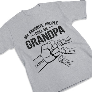 A Great Grandpa's Full Of Strength - Family Personalized Custom Unisex T-shirt, Hoodie, Sweatshirt - Father's Day, Birthday Gift For Grandpa