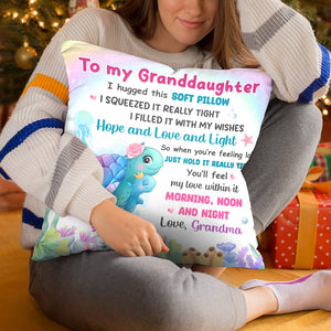 When You’re Feeling Low, Just Hold It Really Tight - Family Personalized Custom Pillow - Gift For Family Members