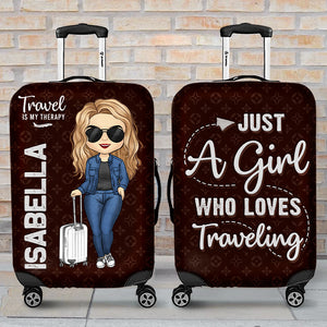 Summer Is Calling & I Must Go - Travel Personalized Custom Luggage Cover - Gift For Travel Lovers