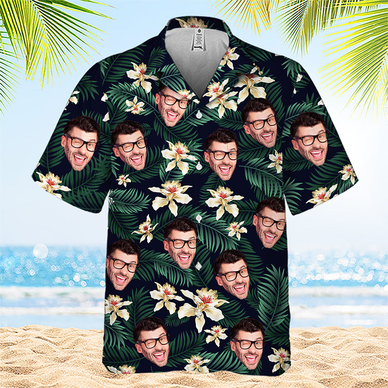 Custom Photo Some Call It Hawaii I Call It Paradise - Family Personalized  Custom Face Unisex Hawaiian Shirt - Gift For Family Members, Pet Owners,  Pet