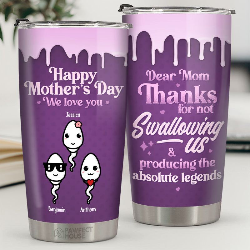 Happy Mother's Day - Personalized Mom Tumbler - Dear Mom Of All