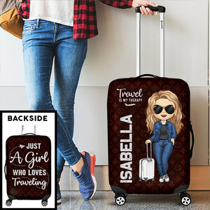 Summer Is Calling & I Must Go - Travel Personalized Custom Luggage Cover - Gift For Travel Lovers