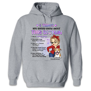 She Is A Dog Mom - Dog Personalized Custom Unisex T-shirt, Hoodie, Sweatshirt - Gift For Pet Owners, Pet Lovers