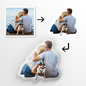 Custom Photo For Our Beloved - Family Personalized Custom Shaped Pillow - Gift For Family Members