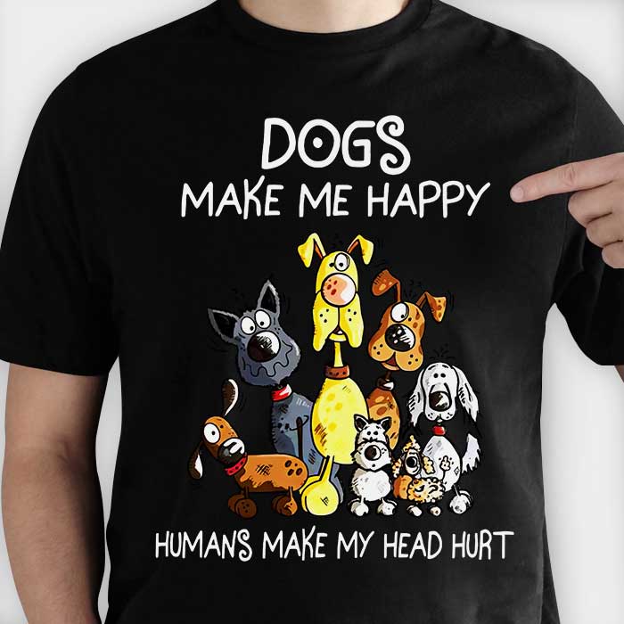 do dogs make humans happy