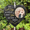 Memorial Personalized Memorial Slate And Hook - Cemetery Decorations For Grave, Sympathy Gifts For Loss Of Mom, Dad, Grave Markers For Cemetery For Humans, Grieving Gifts, Memorial Stone