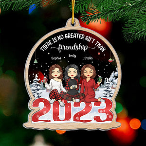 The Greatest Gift Our Parents Gave Us - Family Personalized Custom Ornament - Acrylic Custom Shaped - Christmas Gift For Family Members