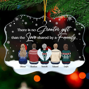 Your Life Gave Us Memories Too Beautiful To Forget - Memorial Personalized Custom Ornament - Acrylic Benelux Shaped - Christmas Gift, Sympathy Gift For Family Members