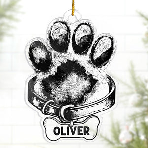 A True Friend Gone But The Memories Will Live On - Memorial Personalized Custom Ornament - Acrylic Custom Shaped - Christmas Gift, Sympathy Gift For Pet Owners, Pet Lovers