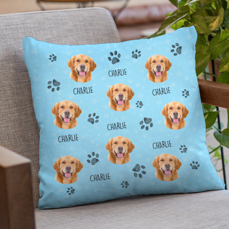Custom Photo My Lovely Fur Baby - Dog & Cat Personalized Custom Pillow - Gift For Pet Owners, Pet Lovers