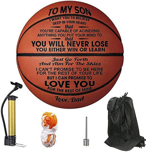 Dad to Son - You Will Never Lose, You Either Win Or Learn - Basketball With Pump