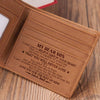 Dad To Son - You Will Never Lose - Bifold Wallet