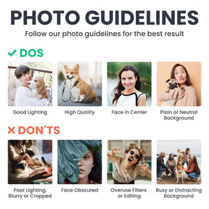 Photo personnalisée Il n'y a pas d'endroit comme la maison pour les vacances - Ornement personnalisé personnalisé pour la famille - Forme personnalisée en acrylique - Cadeau de Noël pour les membres de la famille