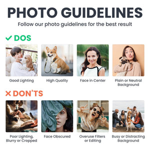 Photo personnalisée « Tu es mon meilleur souvenir » – Ornement personnalisé familial – Forme ronde en acrylique – Cadeau de Noël, cadeau de condoléances pour les propriétaires d'animaux et les amoureux des animaux
