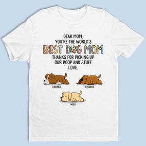 I Am A Dog Mom - Dog Personalized Custom Unisex T-shirt, Hoodie, Sweatshirt - Gift For Pet Owners, Pet Lovers