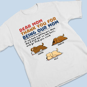 Being A Dog Mom Is The Best Job - Dog Personalized Custom Unisex T-shirt, Hoodie, Sweatshirt - Gift For Pet Owners, Pet Lovers