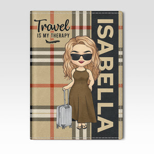If Not Now, Then When - Travel Personalized Custom Passport Cover, Passport Holder - Gift For Travel Lovers
